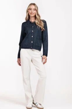 Imke lurex cardigan -|Studio Anneloes Fashion