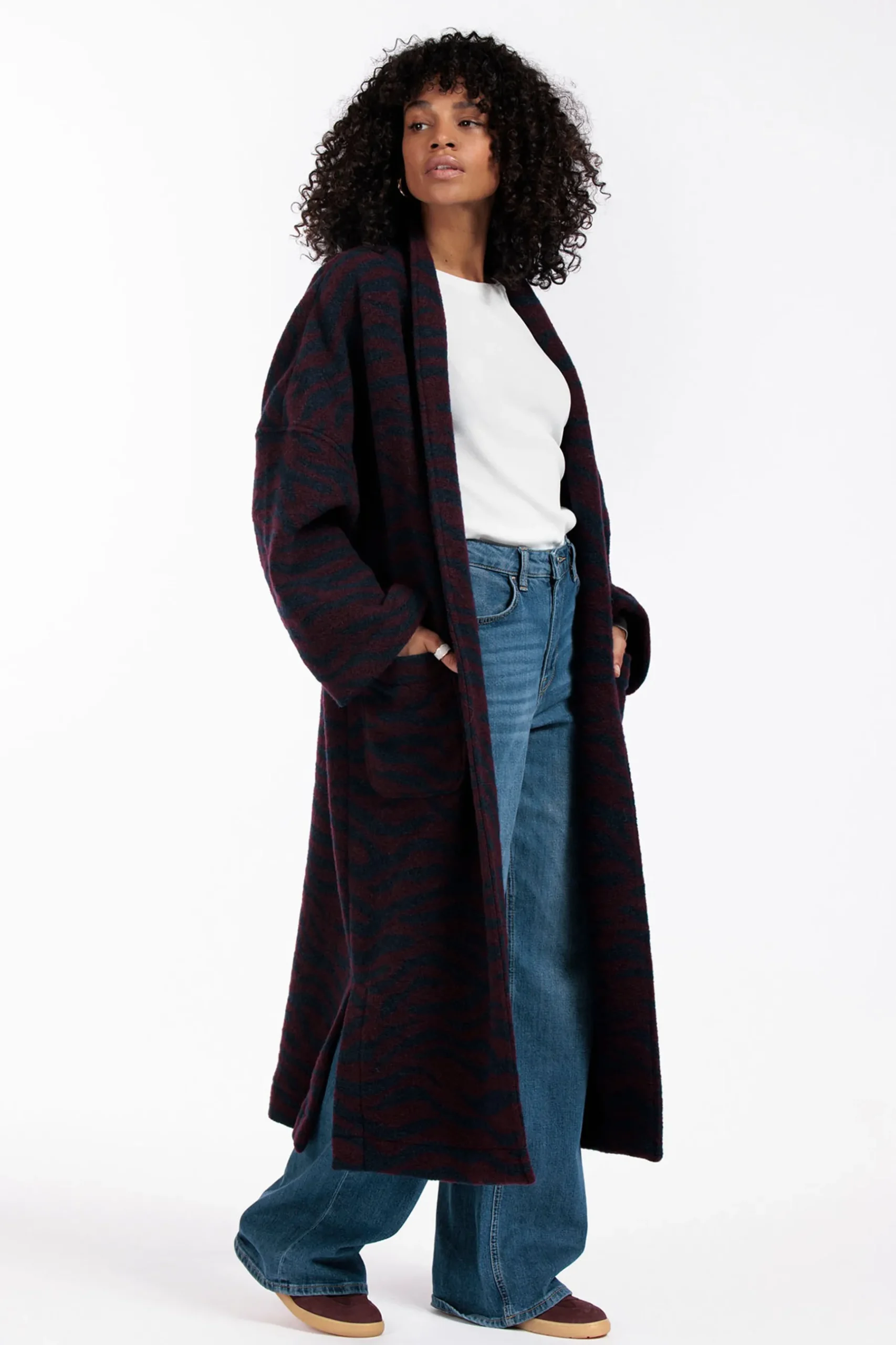 Isana zebra coat -|Studio Anneloes Fashion