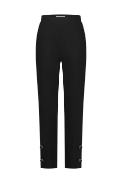 Ivory button trousers -|Studio Anneloes Sale