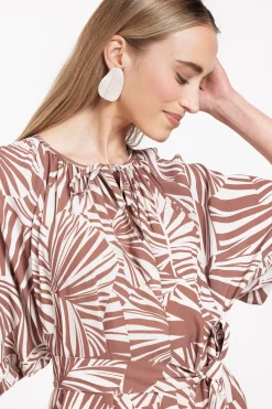 Ivy palm dress -|Studio Anneloes New