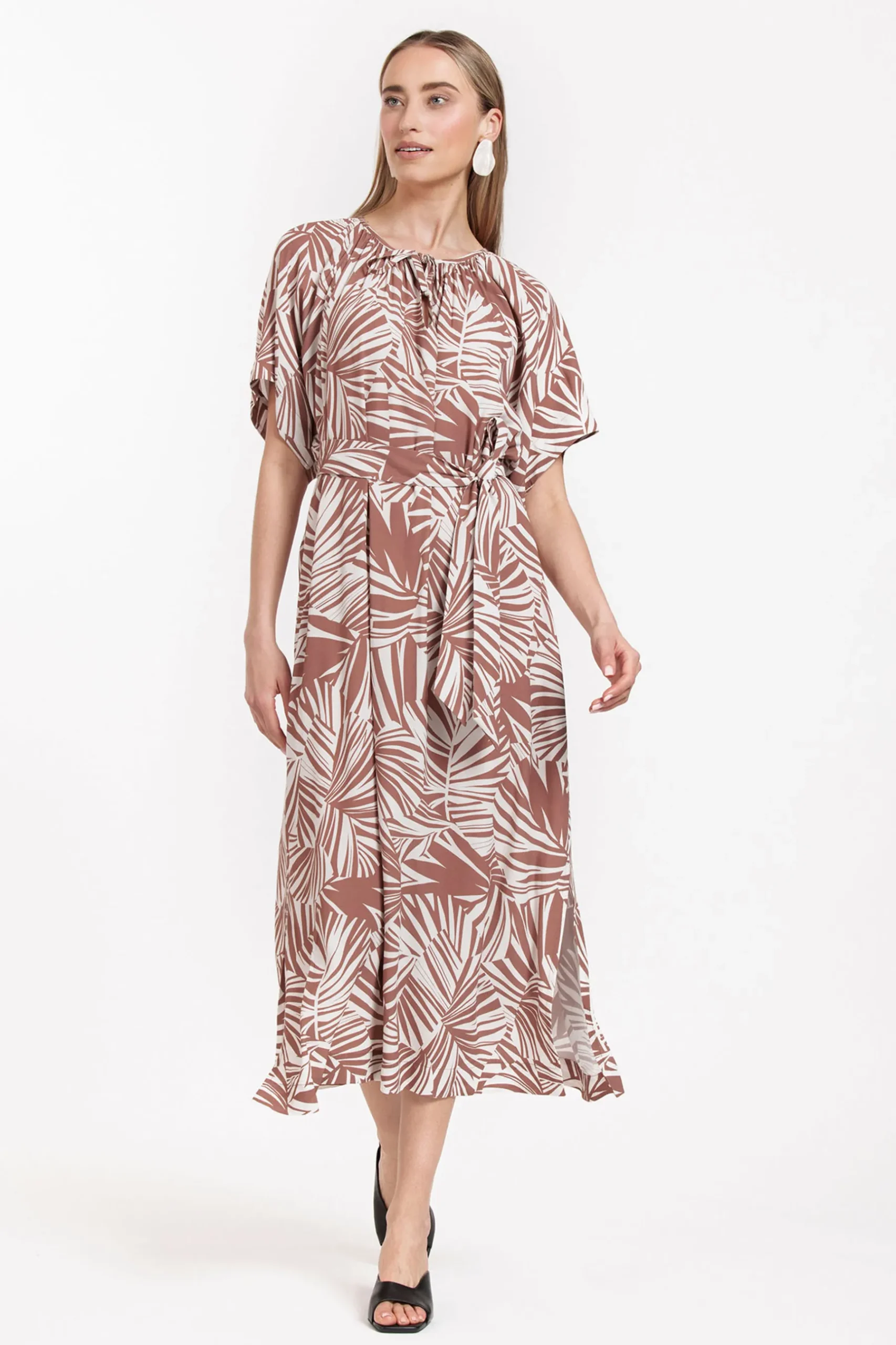 Ivy palm dress -|Studio Anneloes New