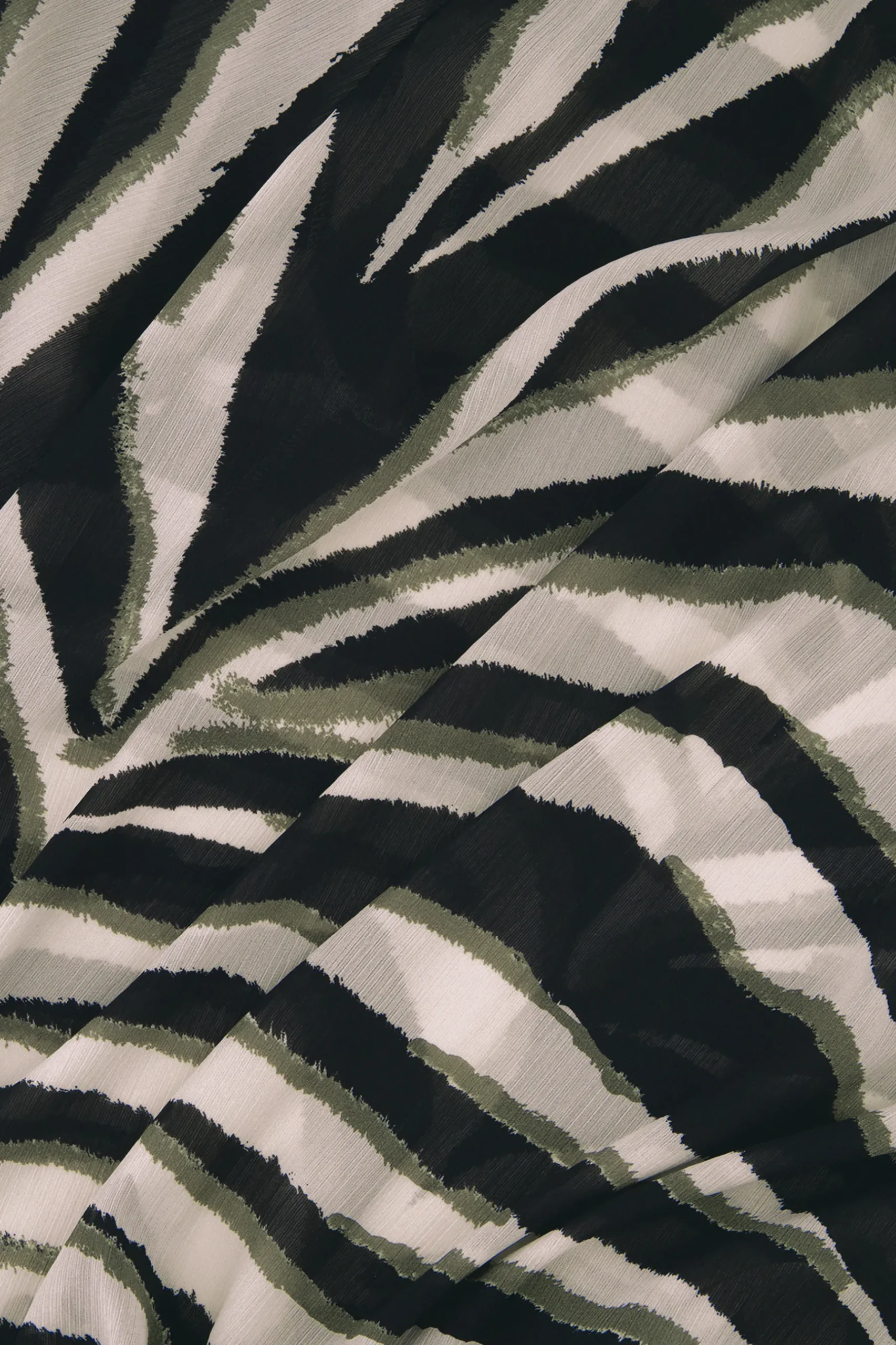 Izza zebra crepe top -|Studio Anneloes Sale