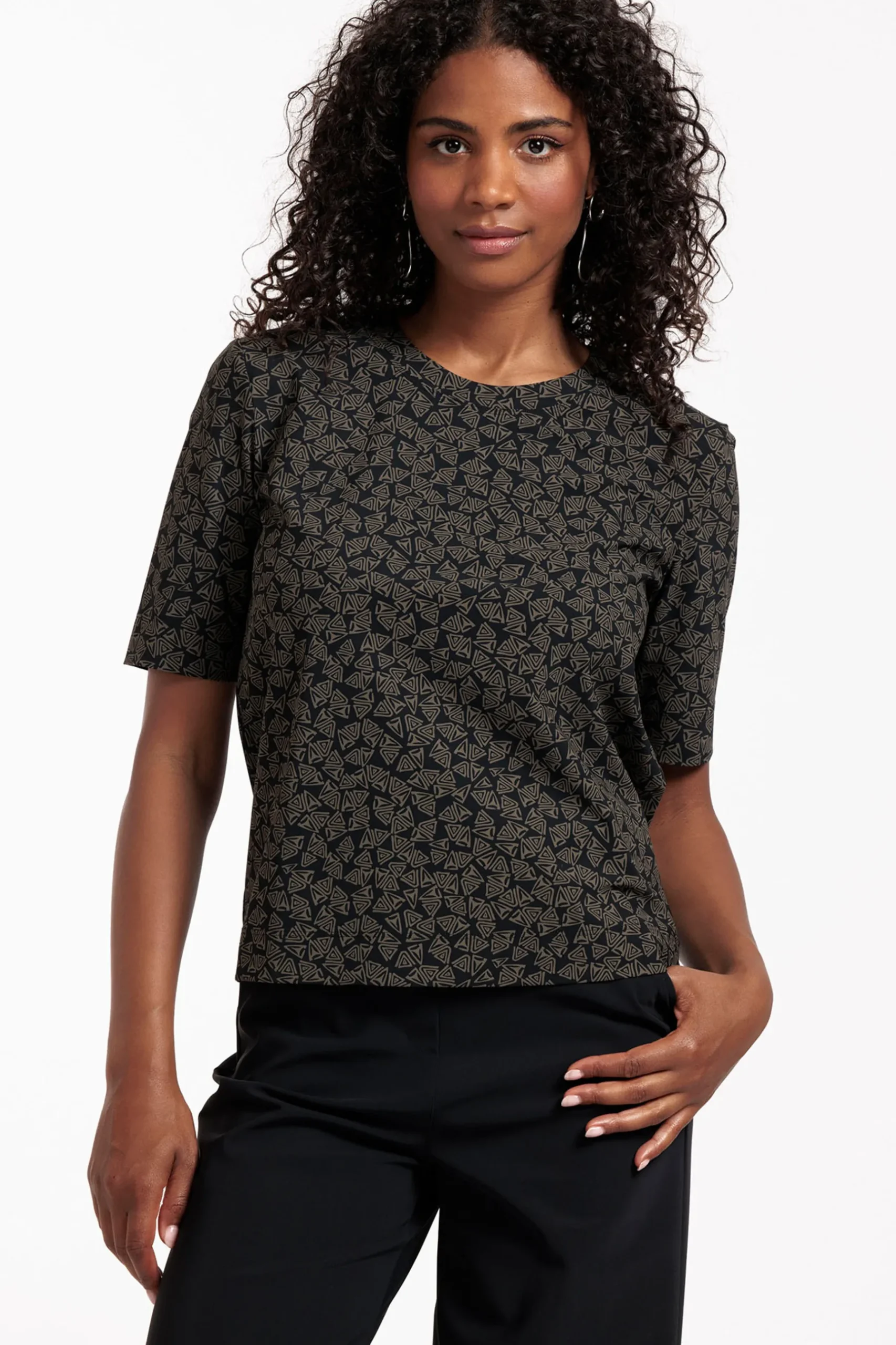 Jamie triangles tee -|Studio Anneloes Clearance