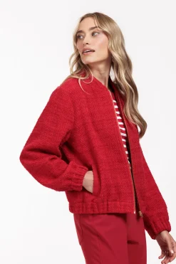 Jax tweed bomber jacket -|Studio Anneloes Fashion
