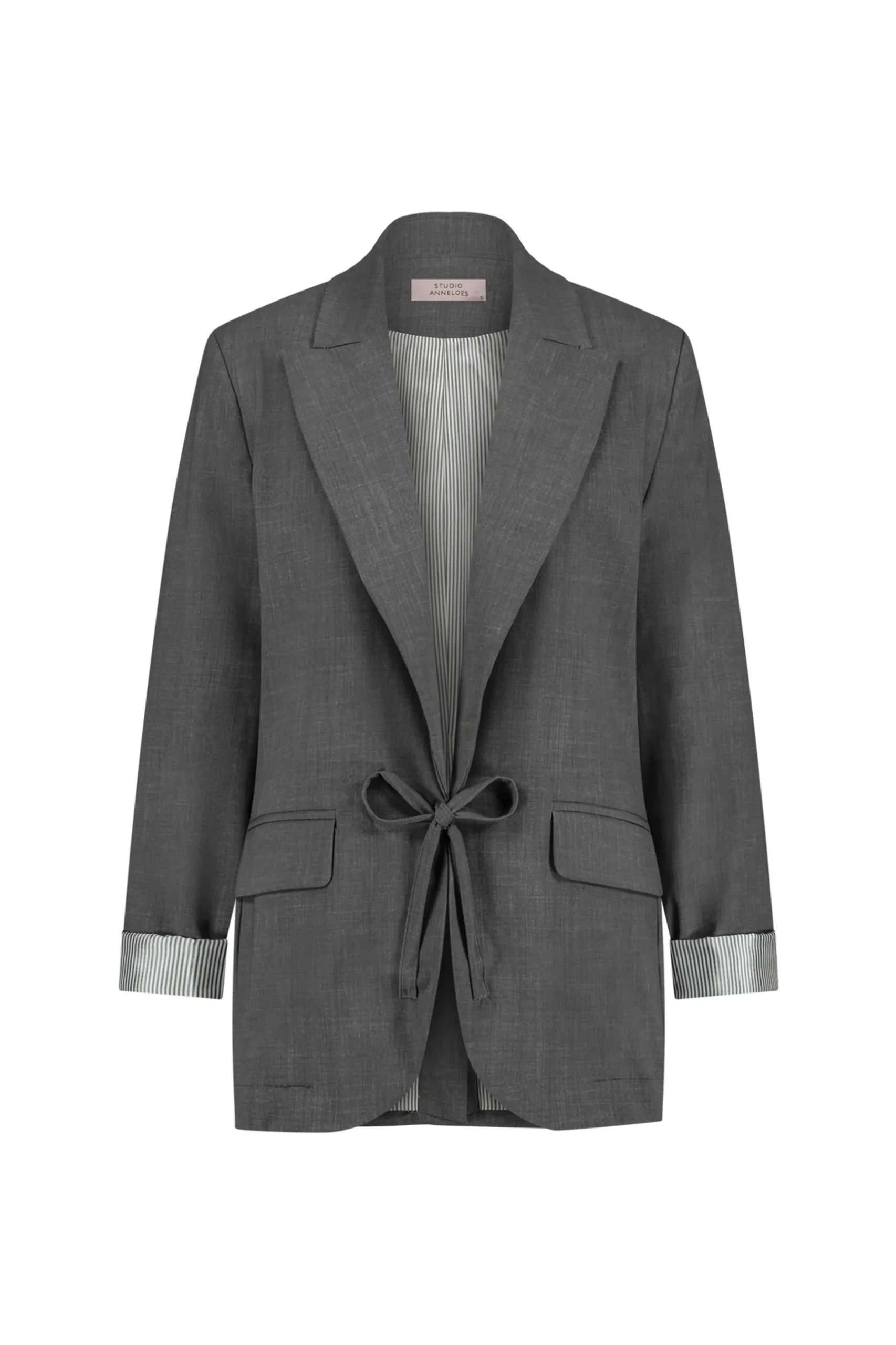 Jeni grey melee blazer -|Studio Anneloes Clearance