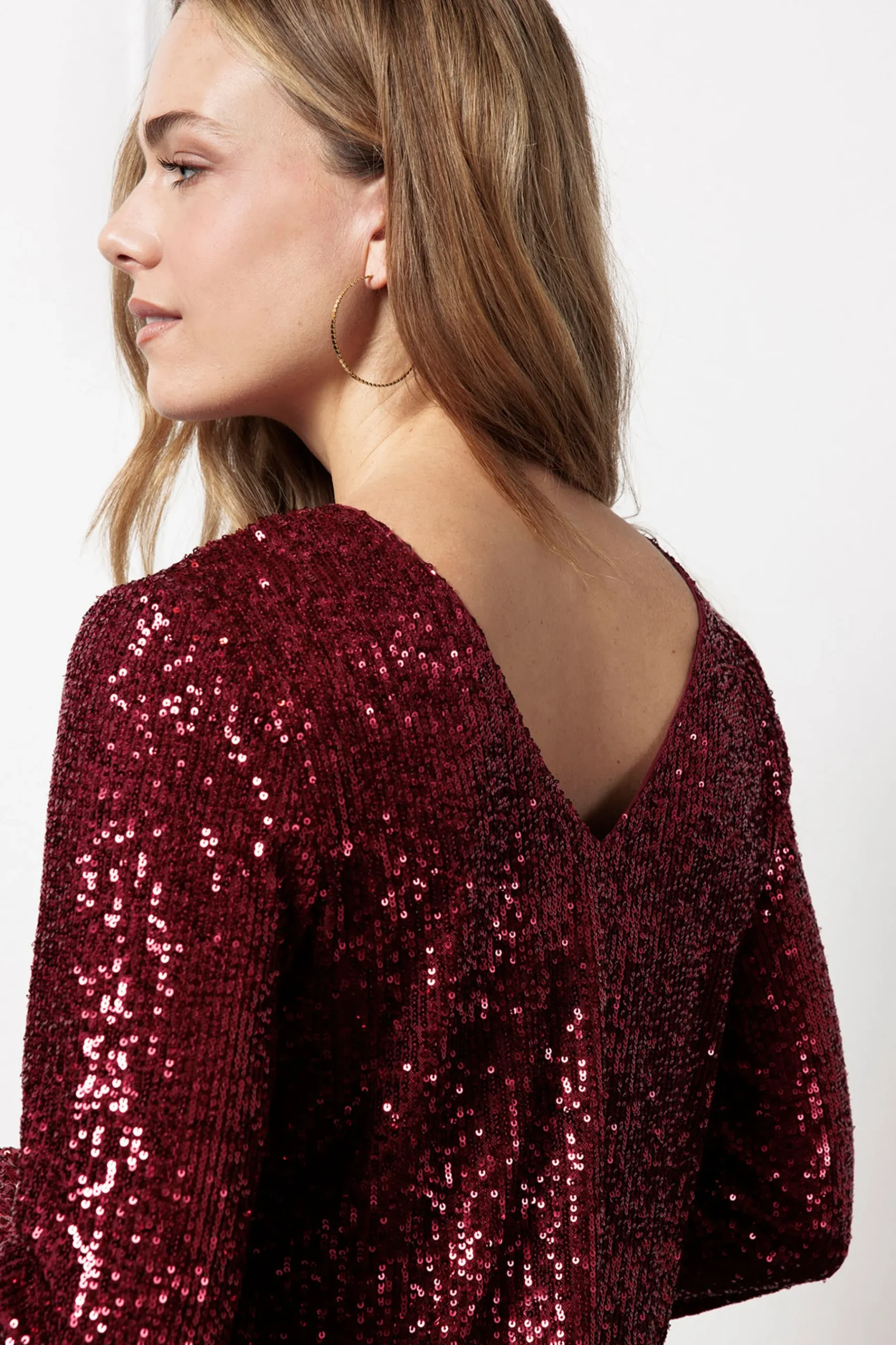 Julia 2way sequins top -|Studio Anneloes Discount