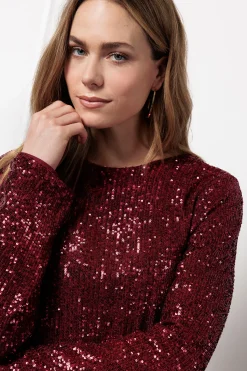 Julia 2way sequins top -|Studio Anneloes Discount