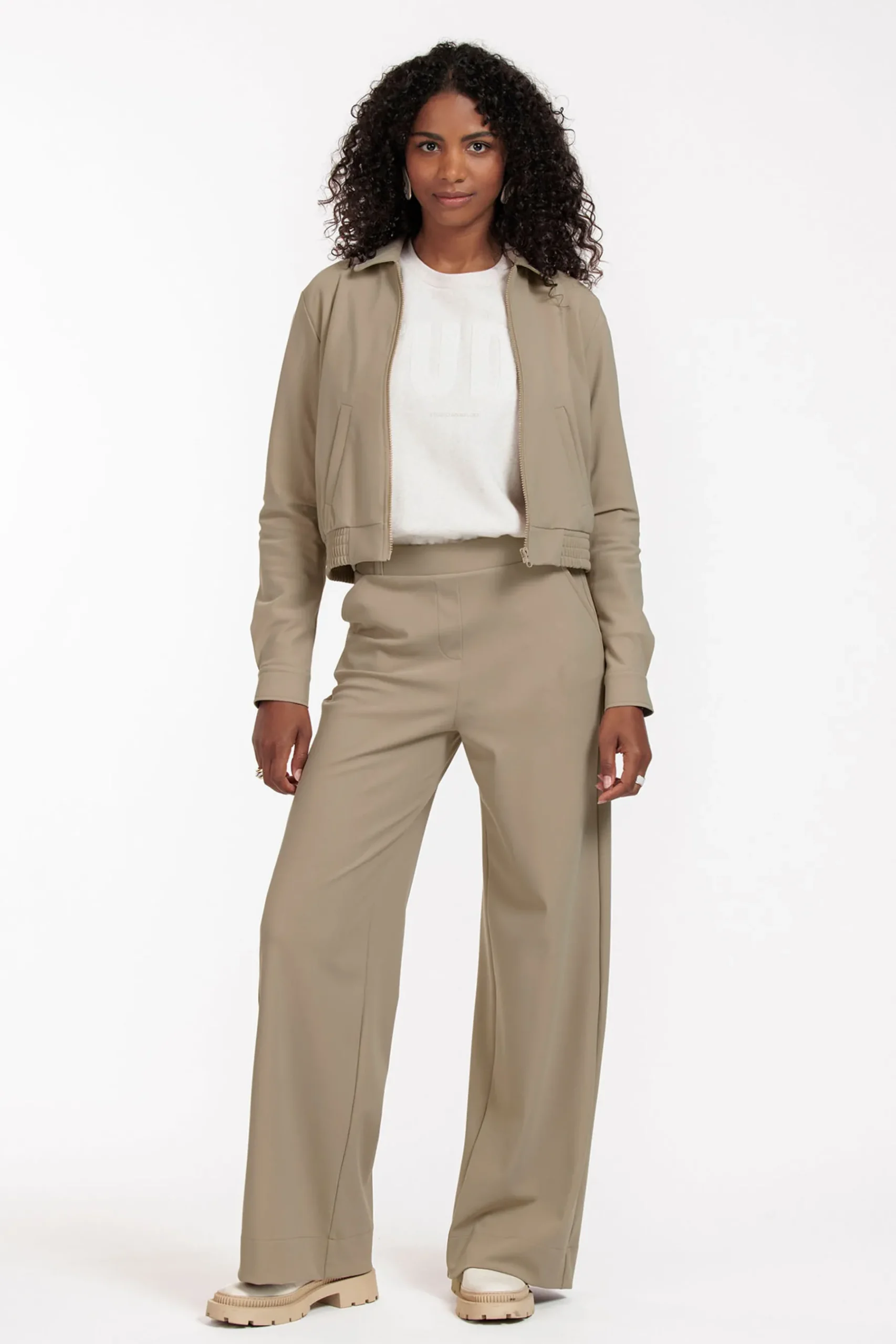 Kelsi bonded jacket -|Studio Anneloes Outlet