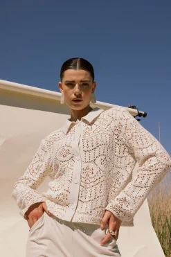 Kirsty crochet blouse -|Studio Anneloes Sale