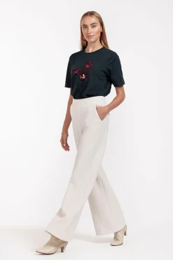 Klaasje flower tshirt -|Studio Anneloes Best