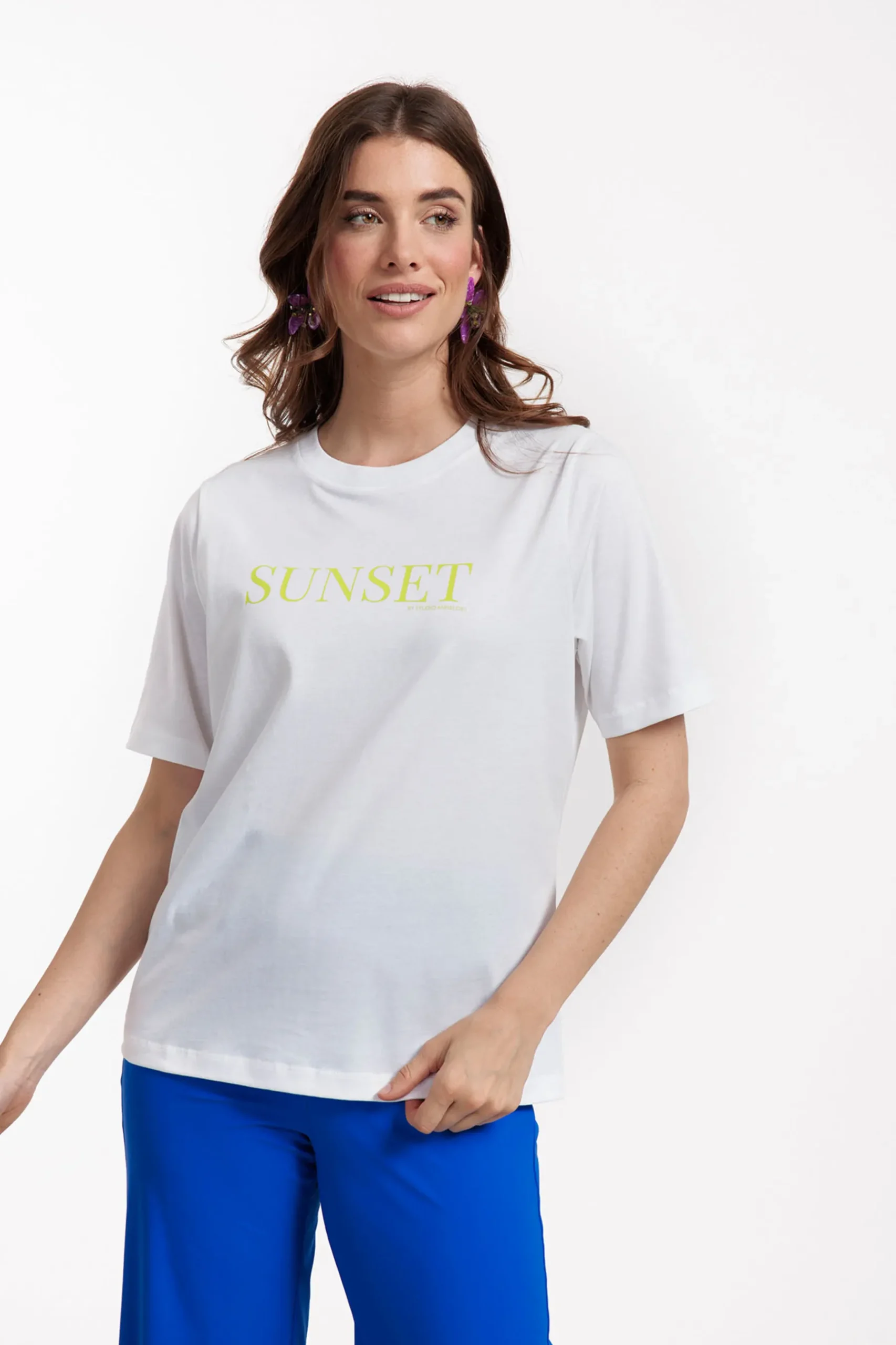 Klaasje sunset tshirt -|Studio Anneloes Clearance