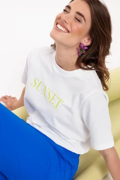 Klaasje sunset tshirt -|Studio Anneloes Clearance
