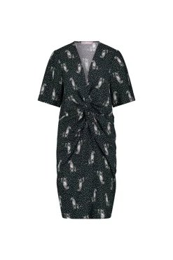 Lara dot panther dress -|Studio Anneloes Fashion