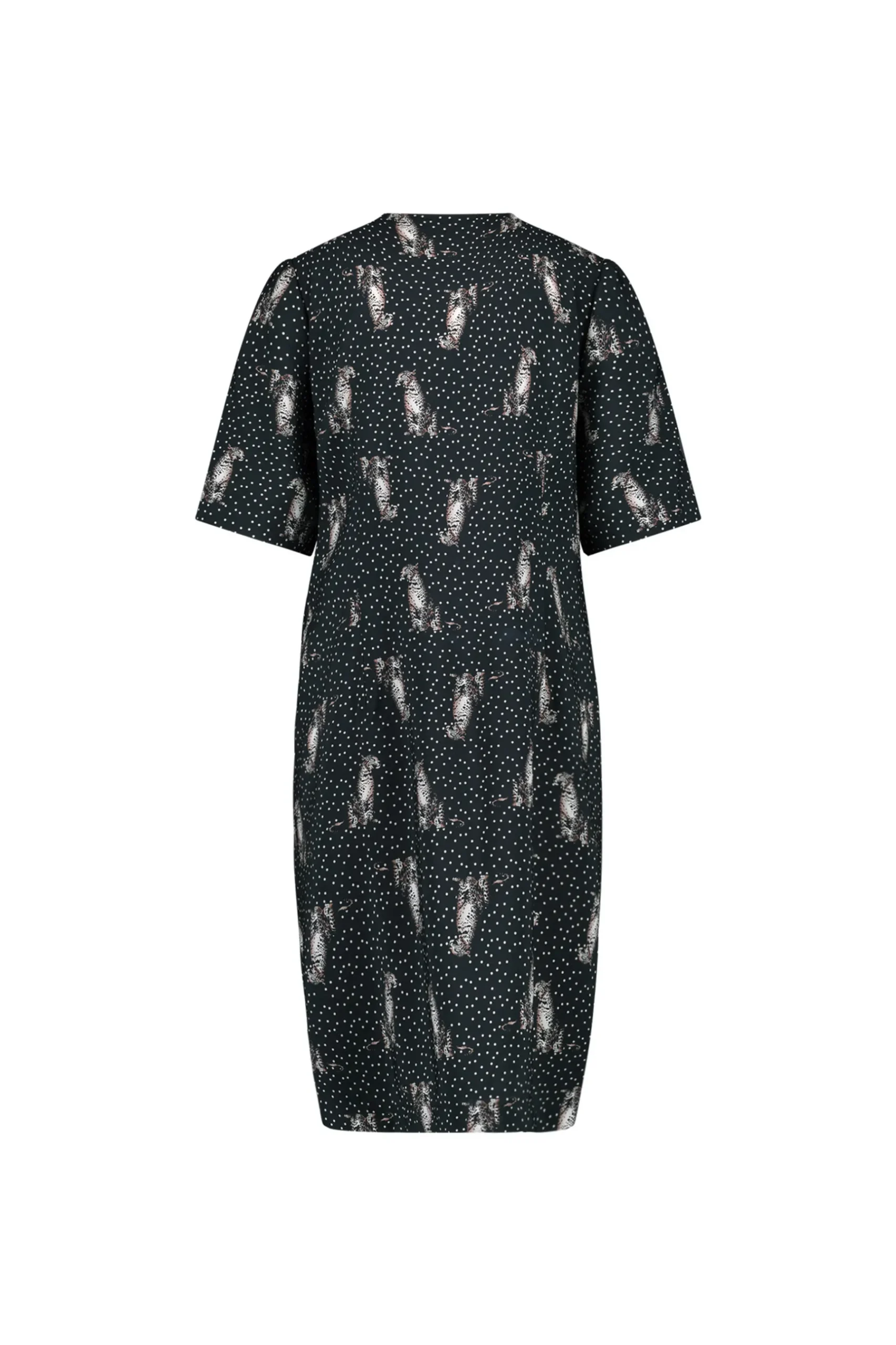 Lara dot panther dress -|Studio Anneloes Fashion