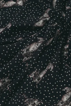 Lara dot panther dress -|Studio Anneloes Fashion