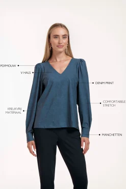 Les denim top -|Studio Anneloes Hot