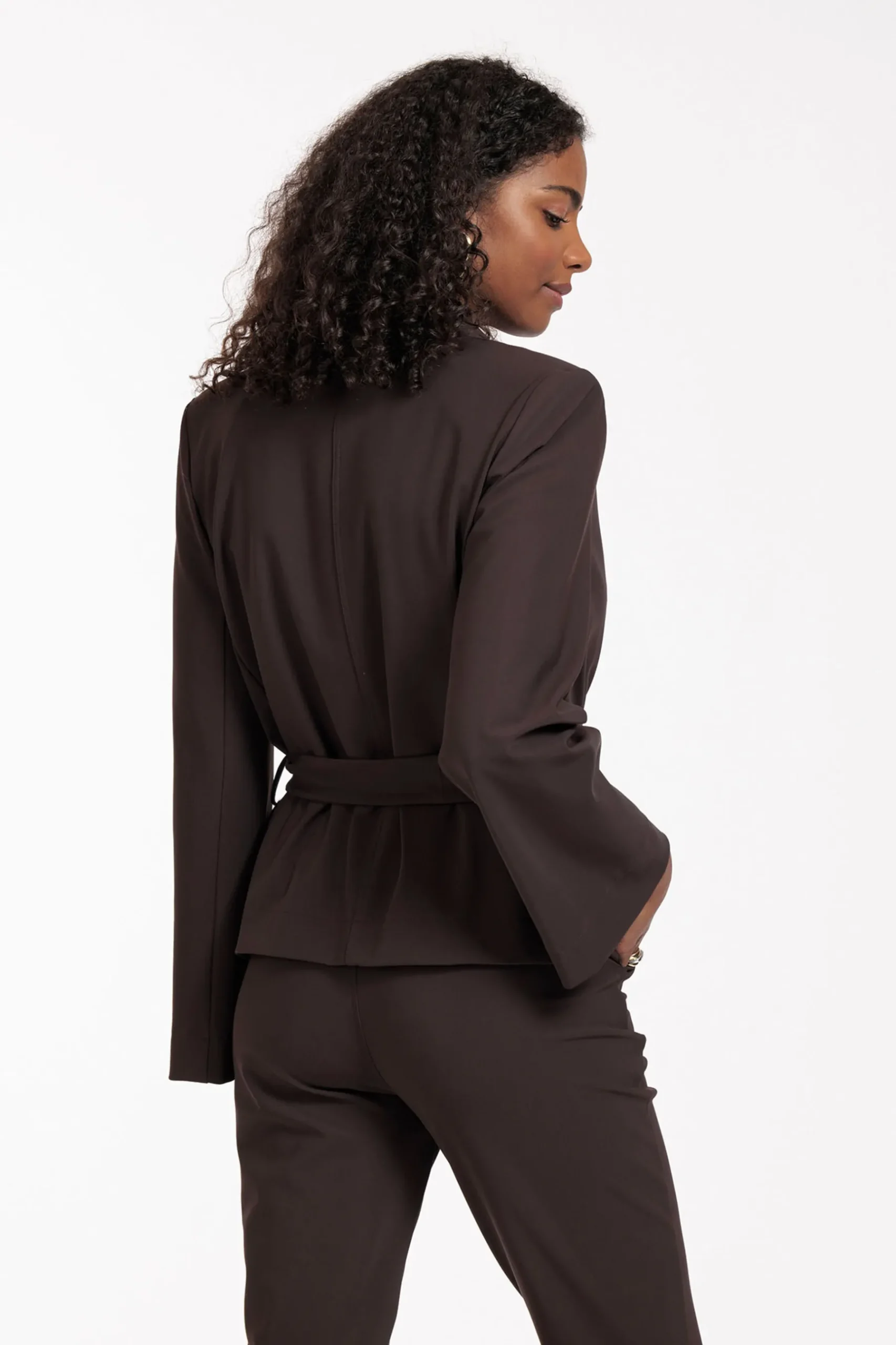 Lette bonded blazer -|Studio Anneloes New