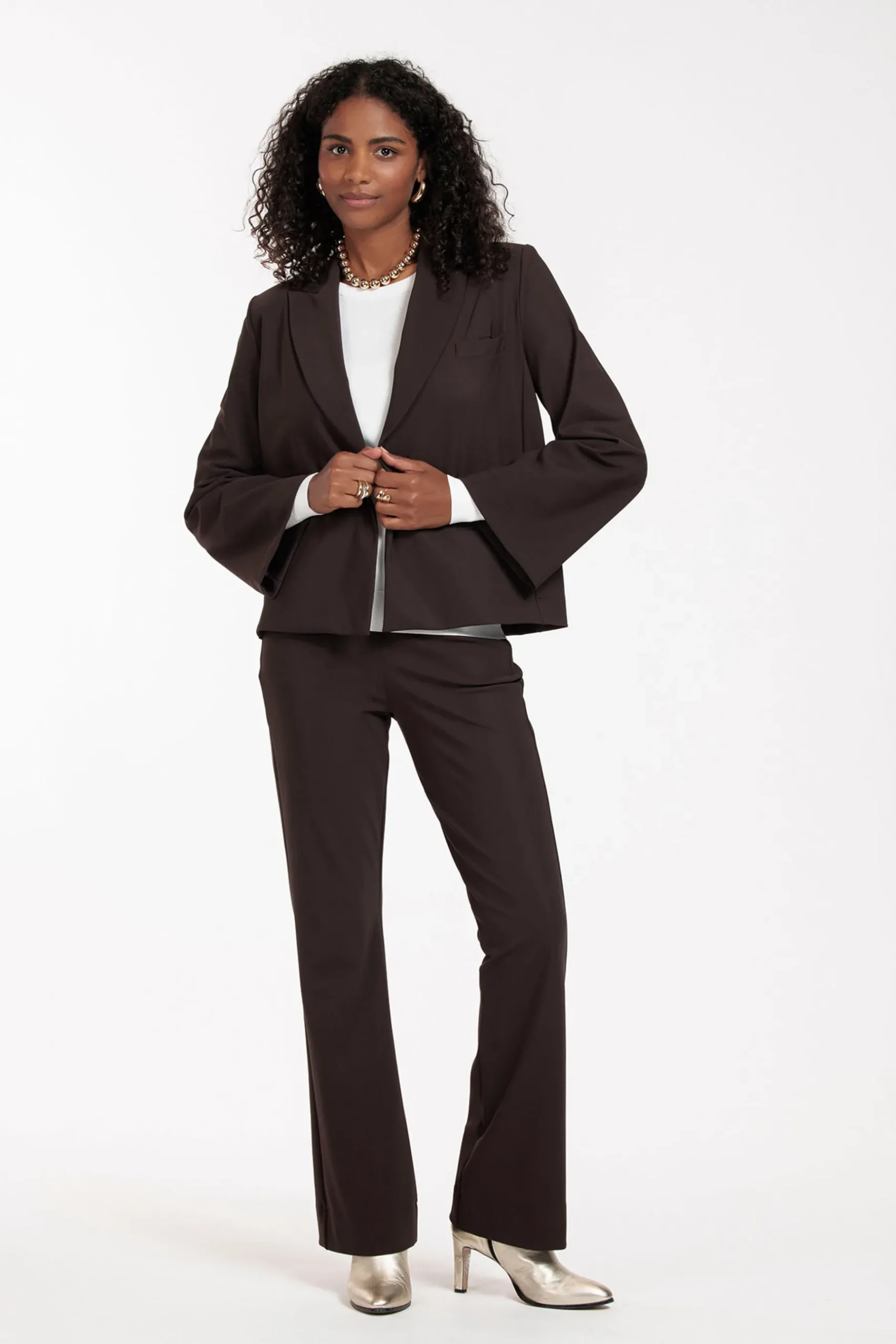 Lette bonded blazer -|Studio Anneloes New