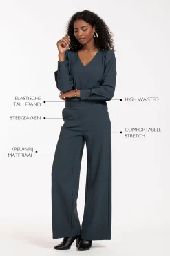 Lexie bonded trousers -|Studio Anneloes Online
