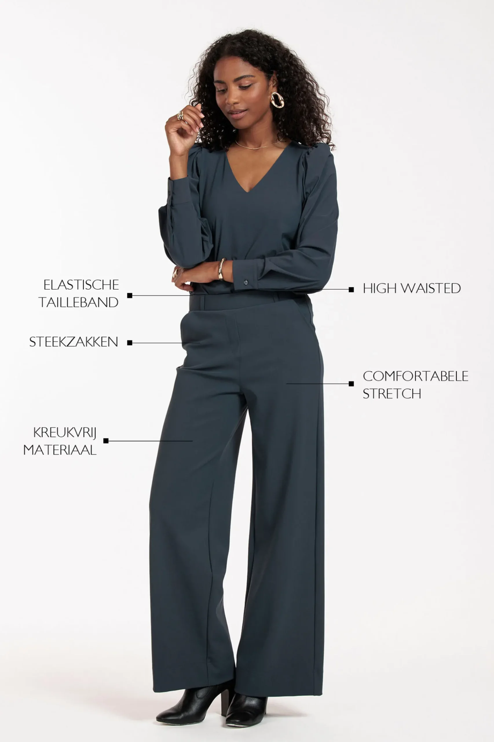 Lexie bonded trousers -|Studio Anneloes Online
