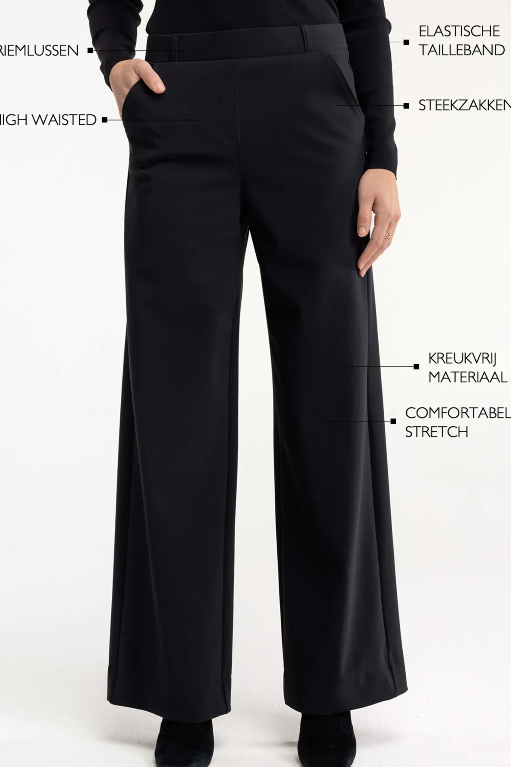 Lexie bonded trousers -|Studio Anneloes Online