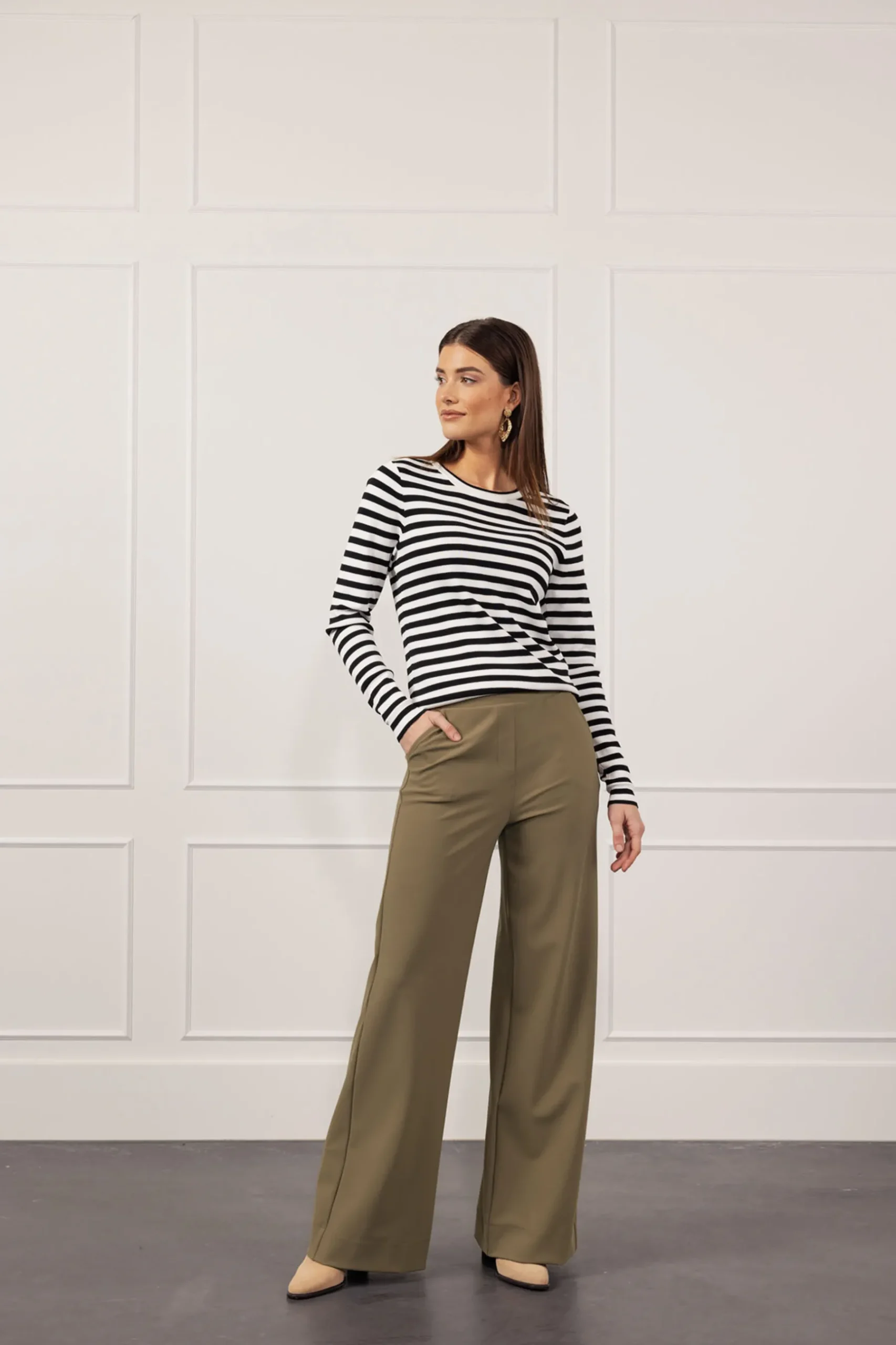 Lexie bonded trousers -|Studio Anneloes Discount