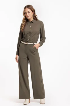 Lexie bonded trousers -|Studio Anneloes Discount