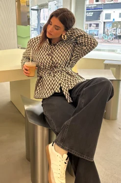 Lexie denim trousers -|Studio Anneloes Sale