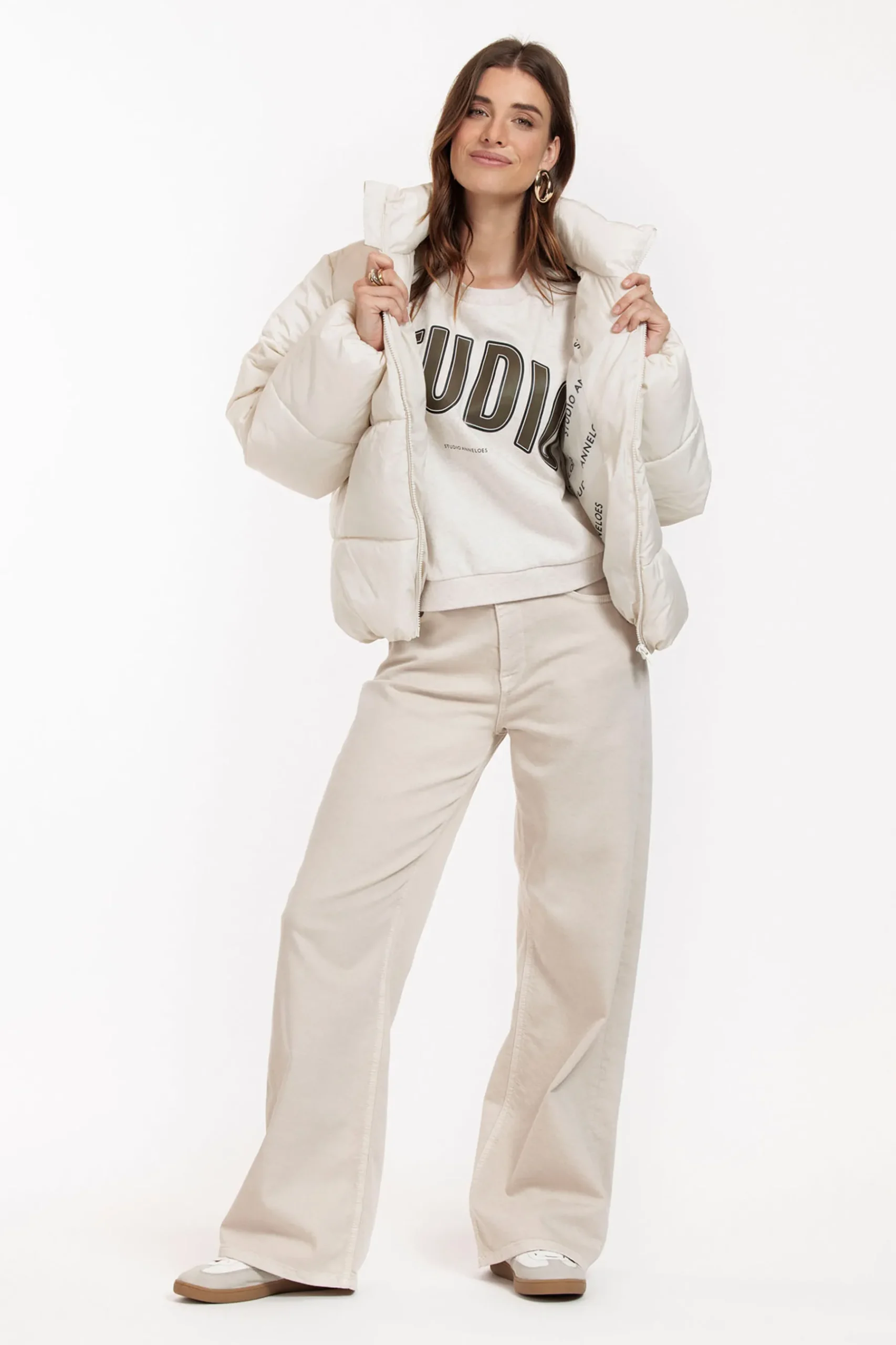 Lexie denim trousers -|Studio Anneloes Sale
