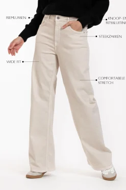 Lexie denim trousers -|Studio Anneloes Sale