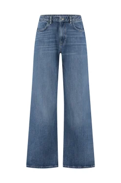 Lexie denim trousers -|Studio Anneloes Sale