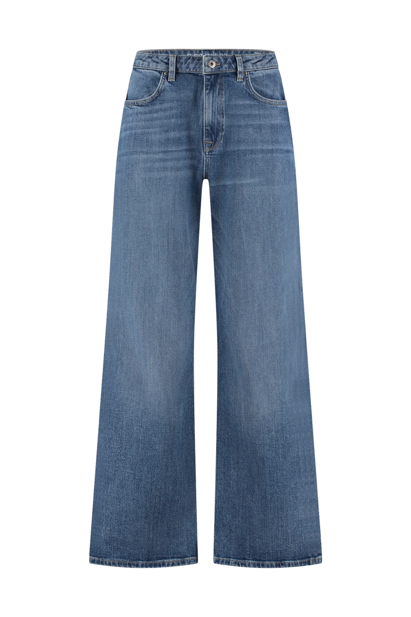 Lexie denim trousers -|Studio Anneloes Sale