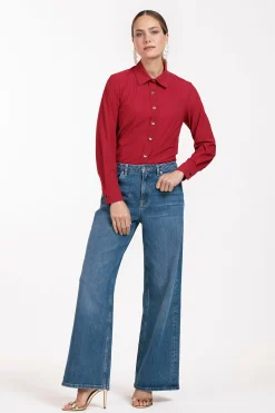 Lexie denim trousers -|Studio Anneloes New