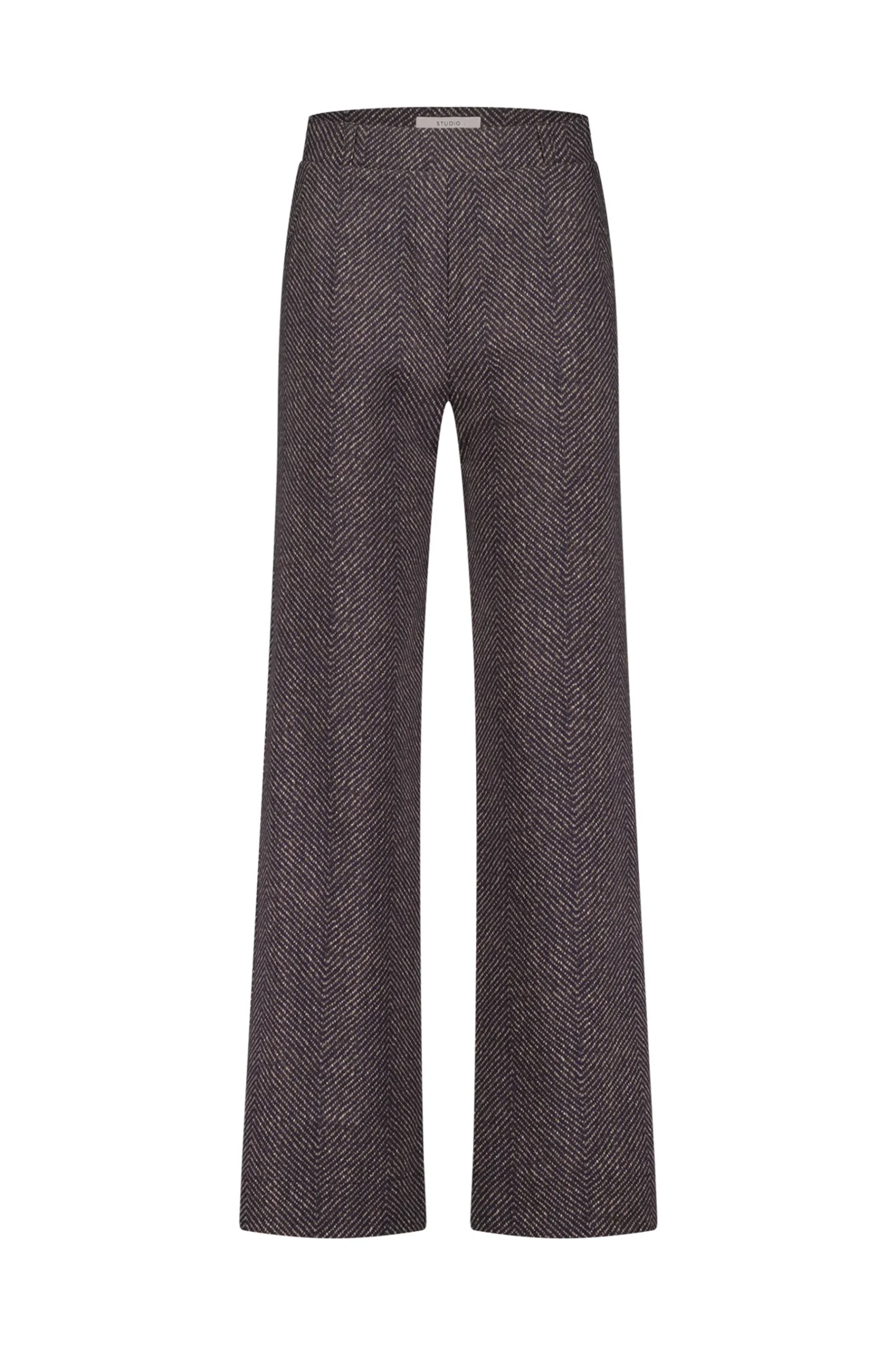 Lexie herringbone trousers -|Studio Anneloes Discount