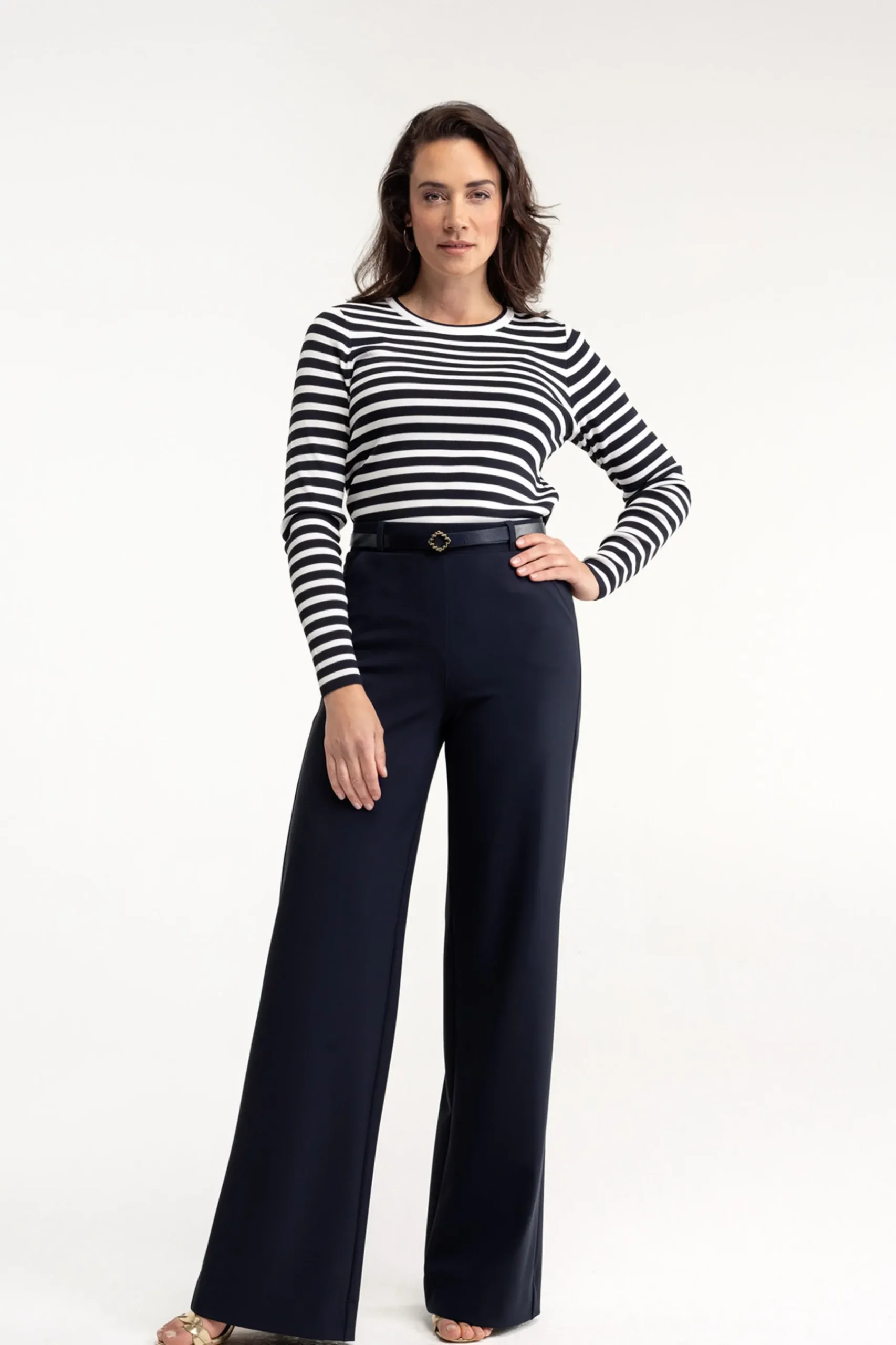 Lexie LONG bonded trousers -|Studio Anneloes Discount