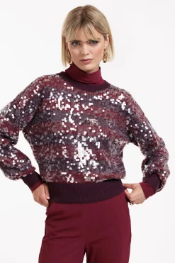 Lilly sequins pullover -|Studio Anneloes Sale