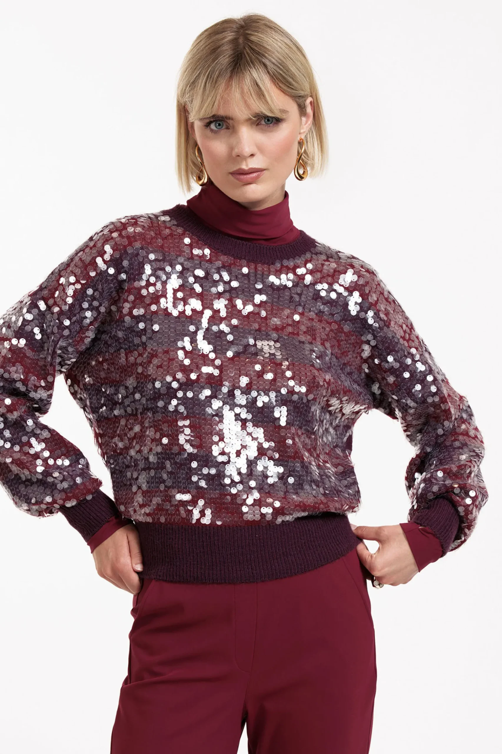 Lilly sequins pullover -|Studio Anneloes Sale