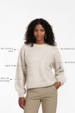 Lisette furry pullover -|Studio Anneloes Hot