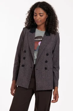Loulou herringbone blazer -|Studio Anneloes Clearance