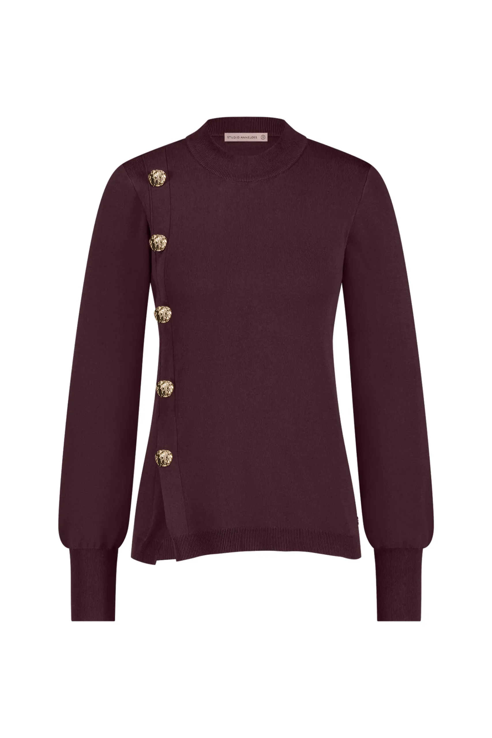 Lovis button pullover -|Studio Anneloes Online