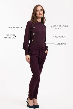 Lovis button pullover -|Studio Anneloes Online