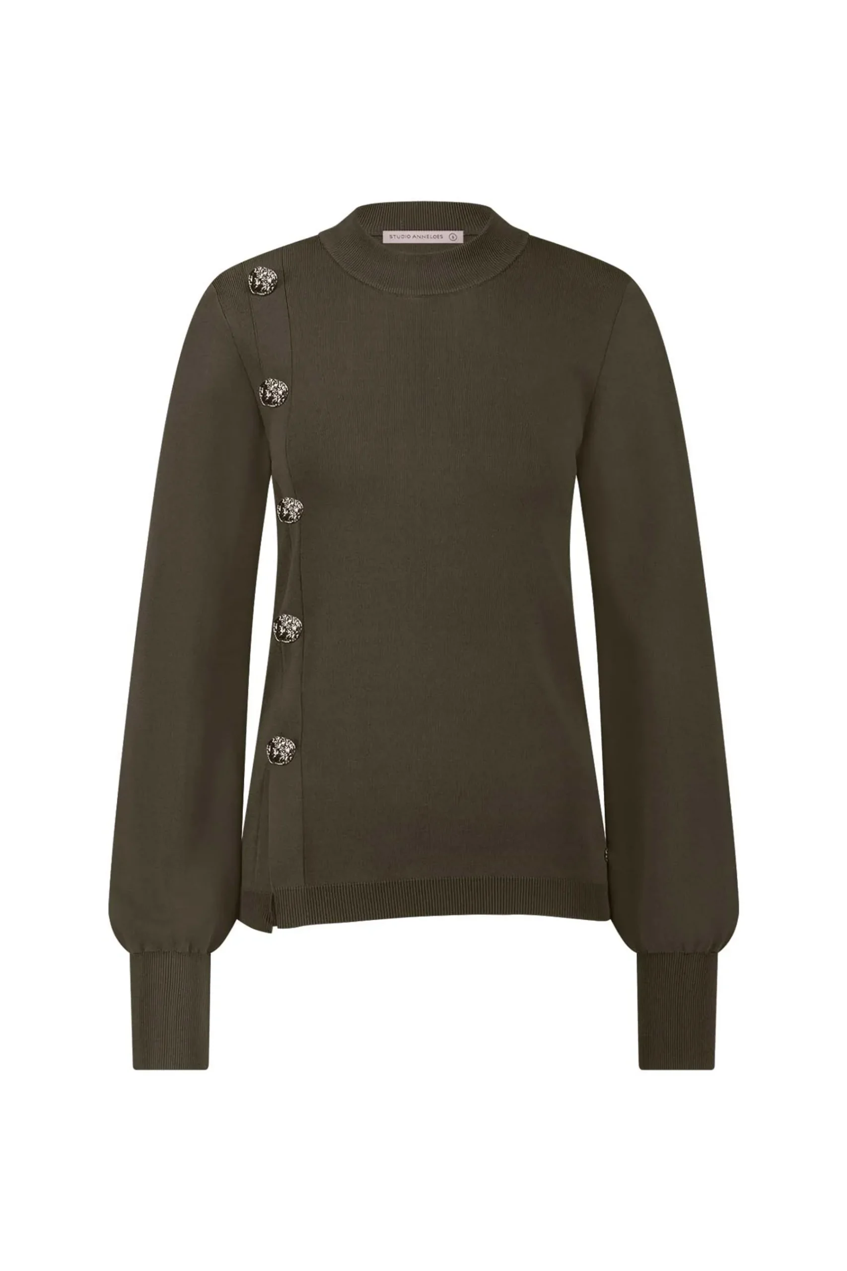 Lovis button pullover -|Studio Anneloes Online