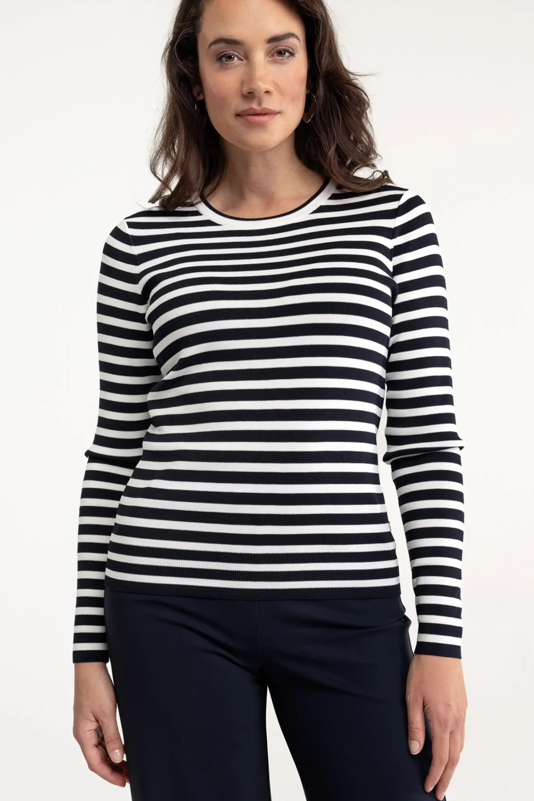 Luna stripe pullover -|Studio Anneloes Online