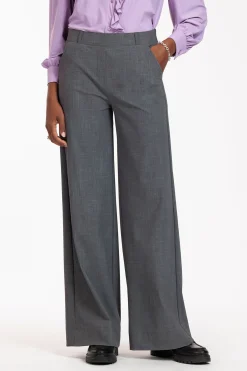 Luz grey melee trousers -|Studio Anneloes Discount