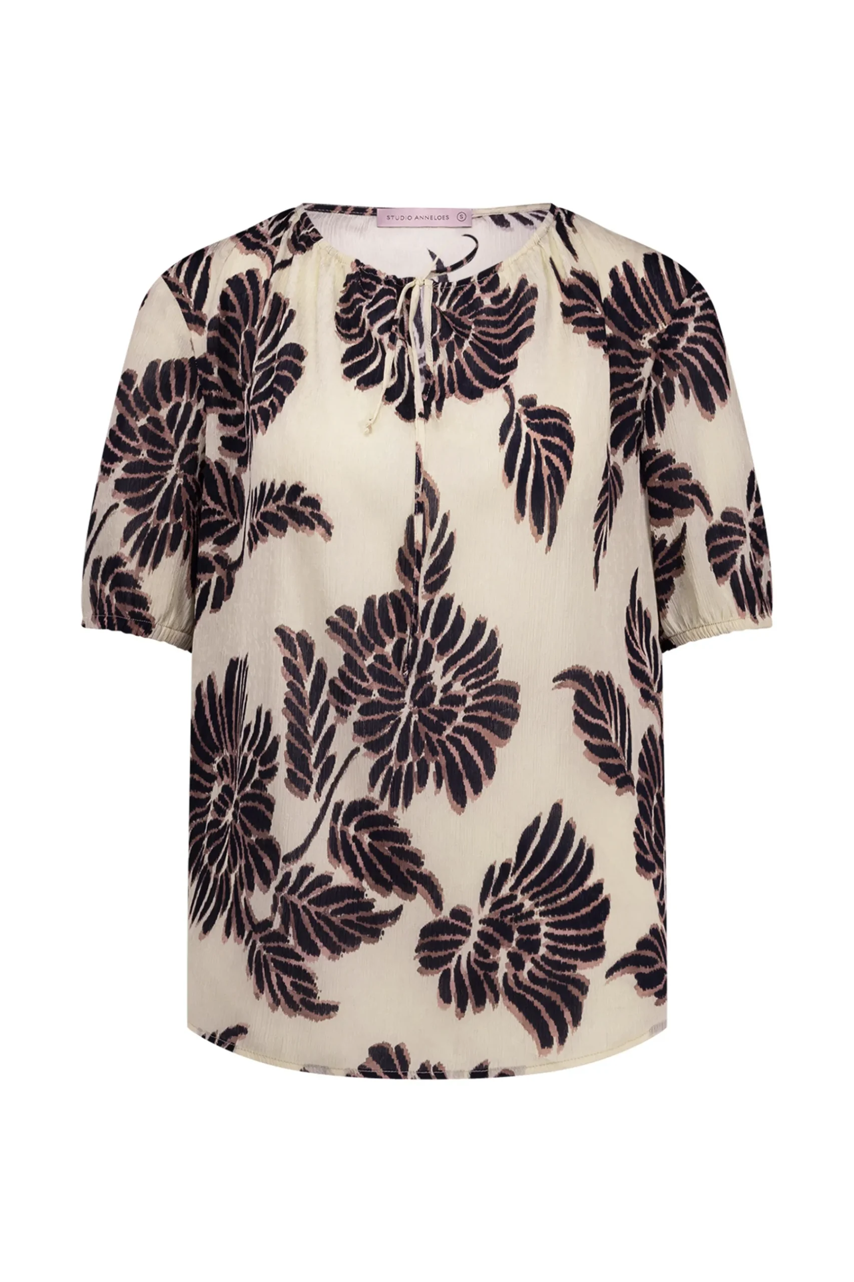 Maite flower crepe top -|Studio Anneloes Outlet