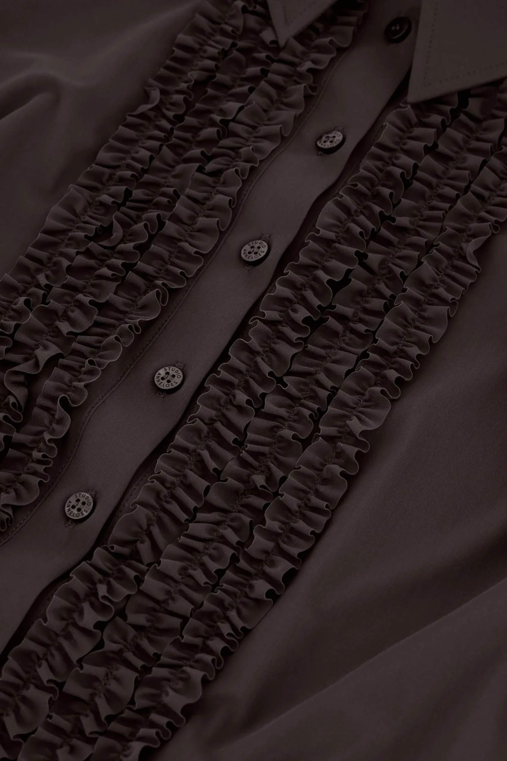 Mallory ruffle blouse -|Studio Anneloes Discount