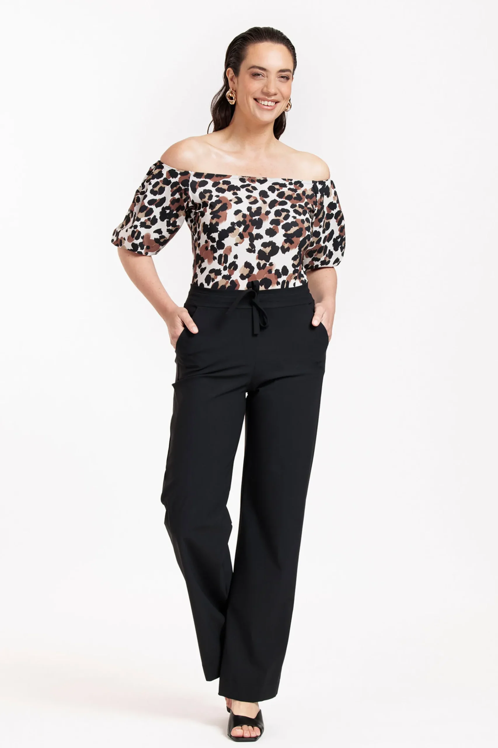 Manon leopard top -|Studio Anneloes Clearance