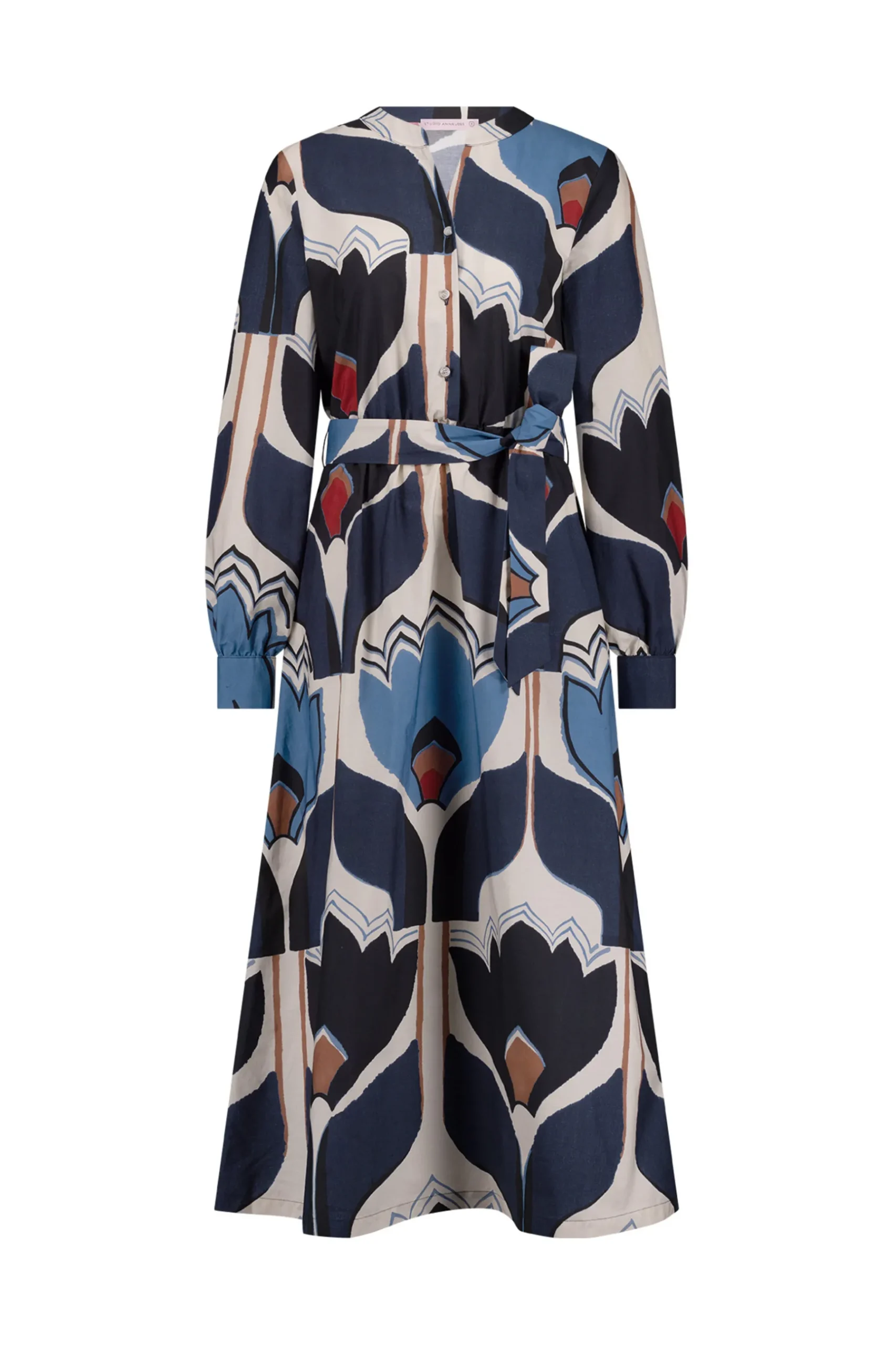 Marin tulip poplin dress -|Studio Anneloes Clearance