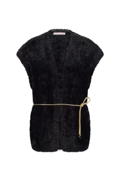 Marly fluffy waistcoat -|Studio Anneloes New