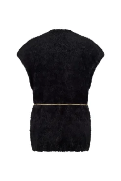 Marly fluffy waistcoat -|Studio Anneloes New